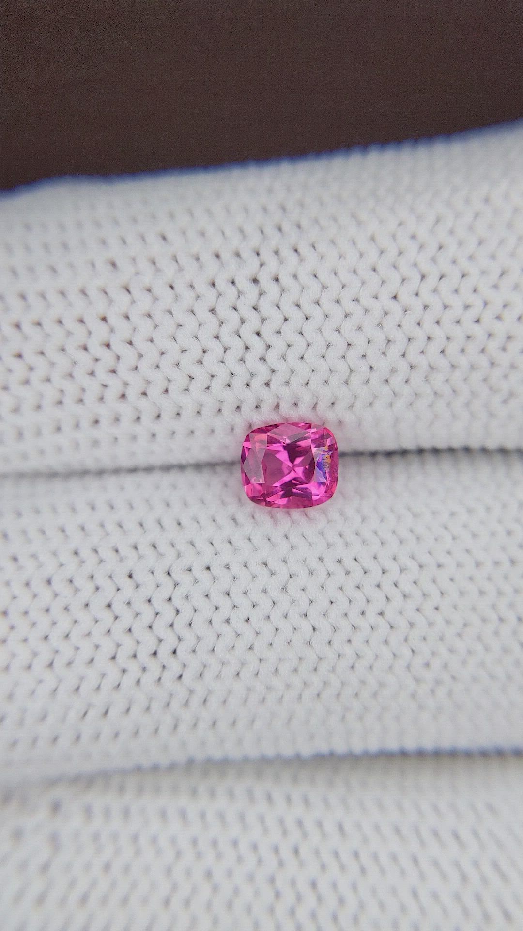 0.72 Ct. Spinel from Tanzania Size Video