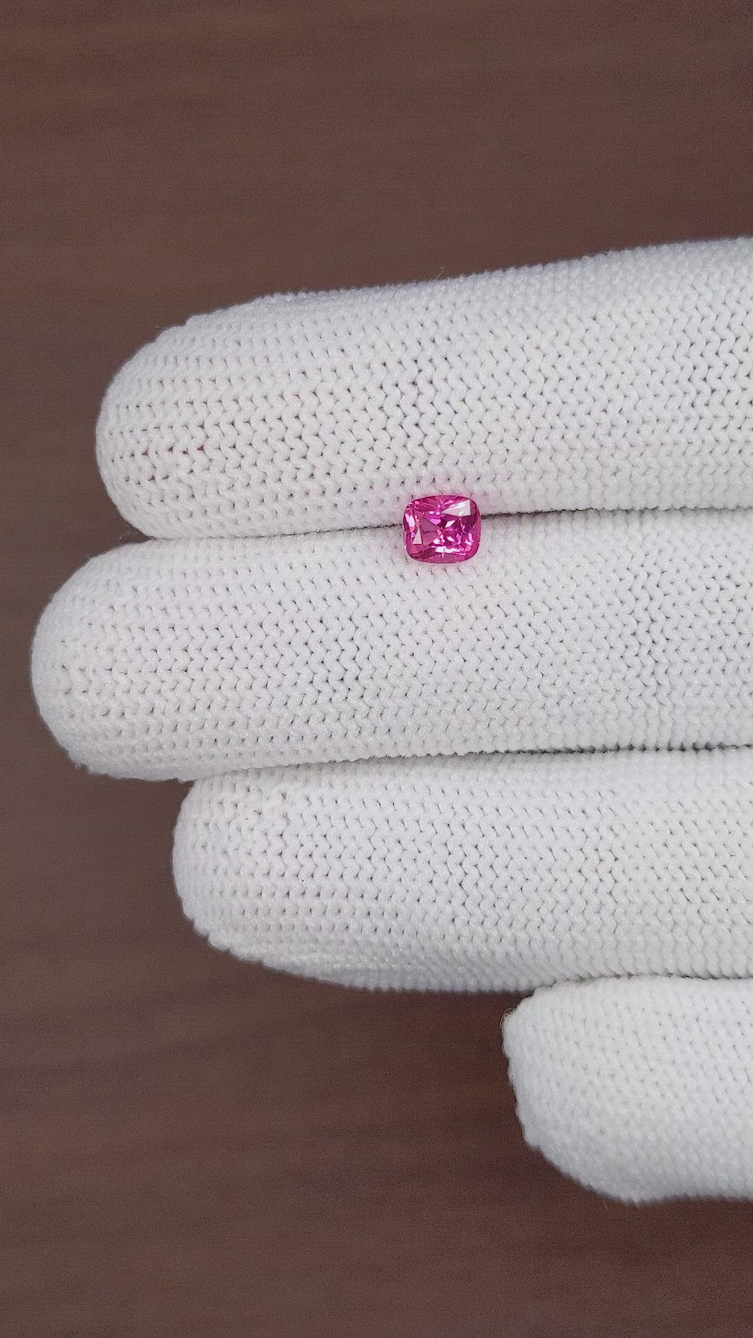 0.72 Ct. Spinel from Tanzania Size Video