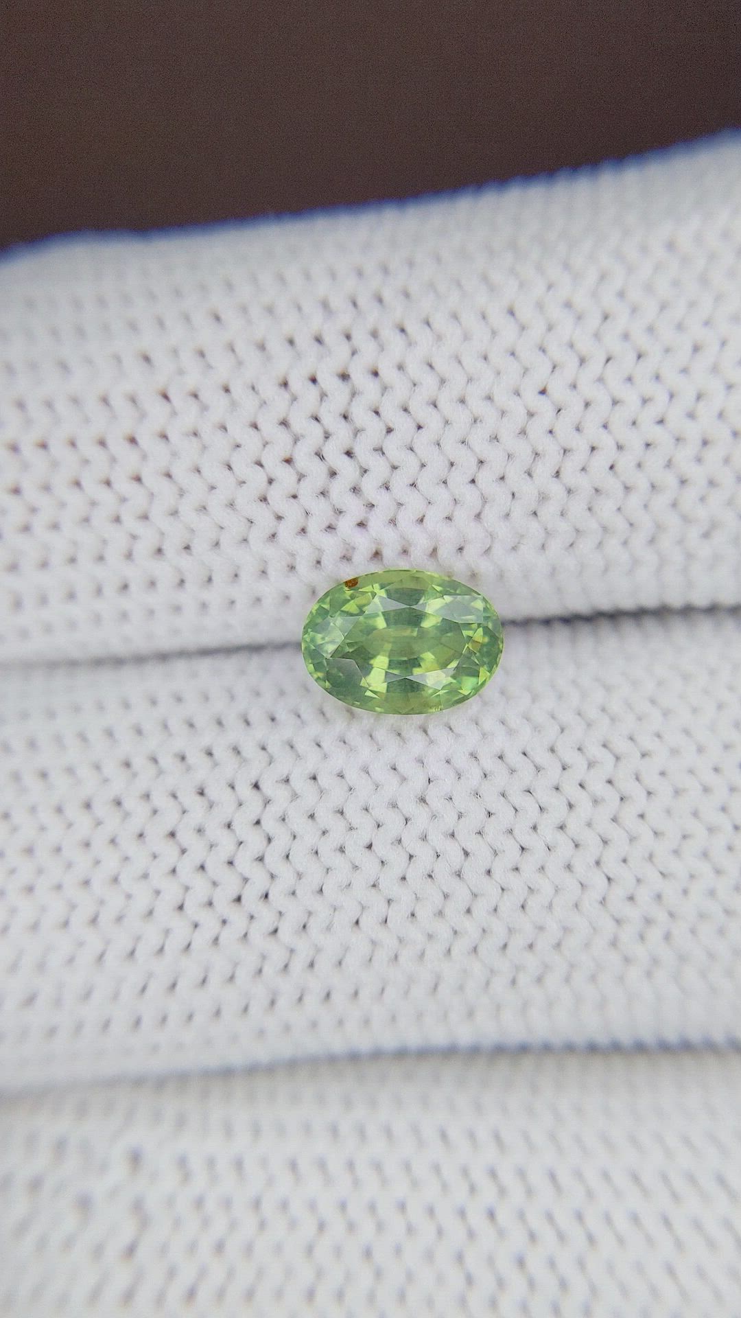 1.62 Ct. Chrysoberyl from Tanzania Size Video