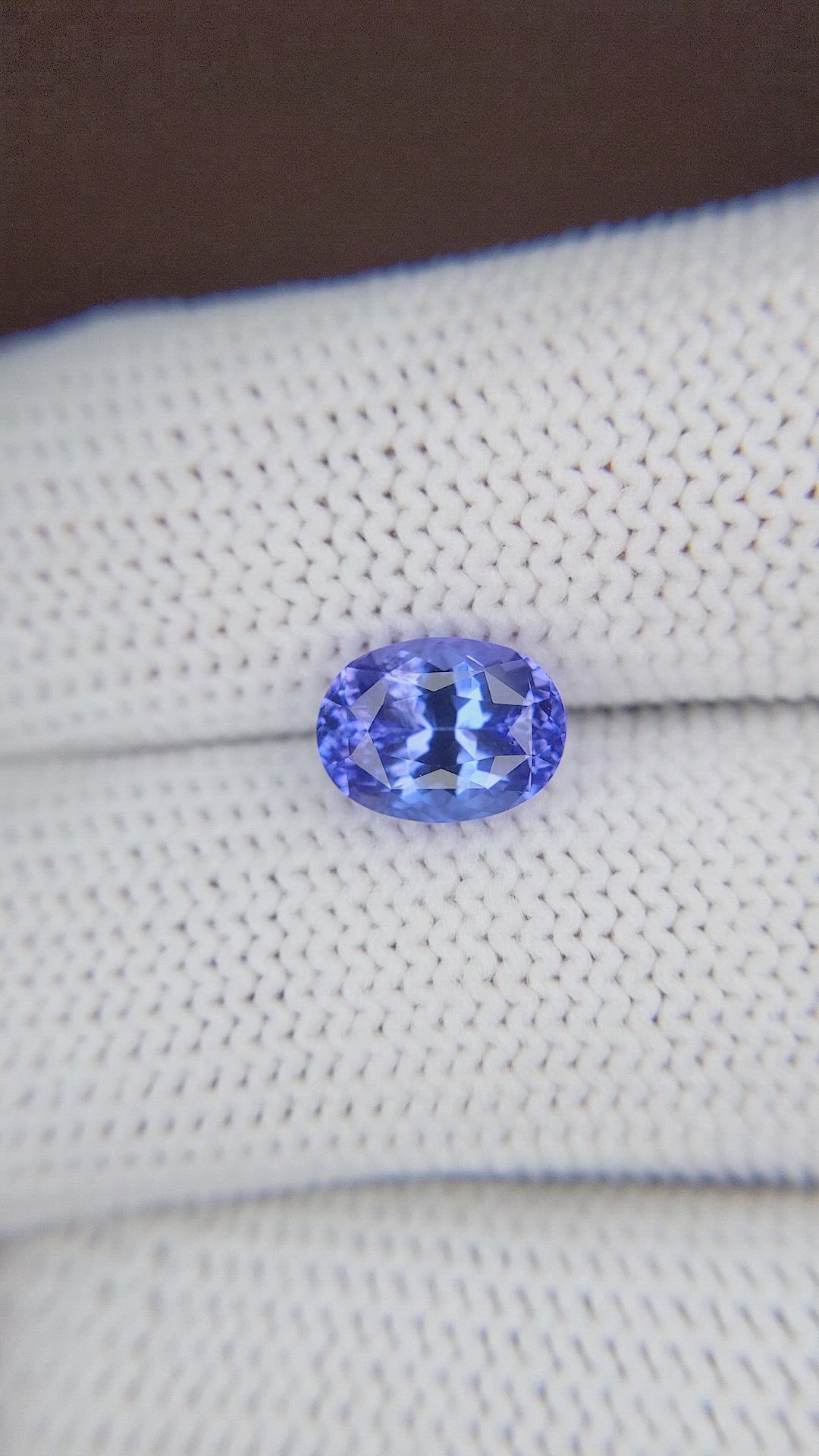 2.16 Ct. Tanzanite from Tanzania Size Video