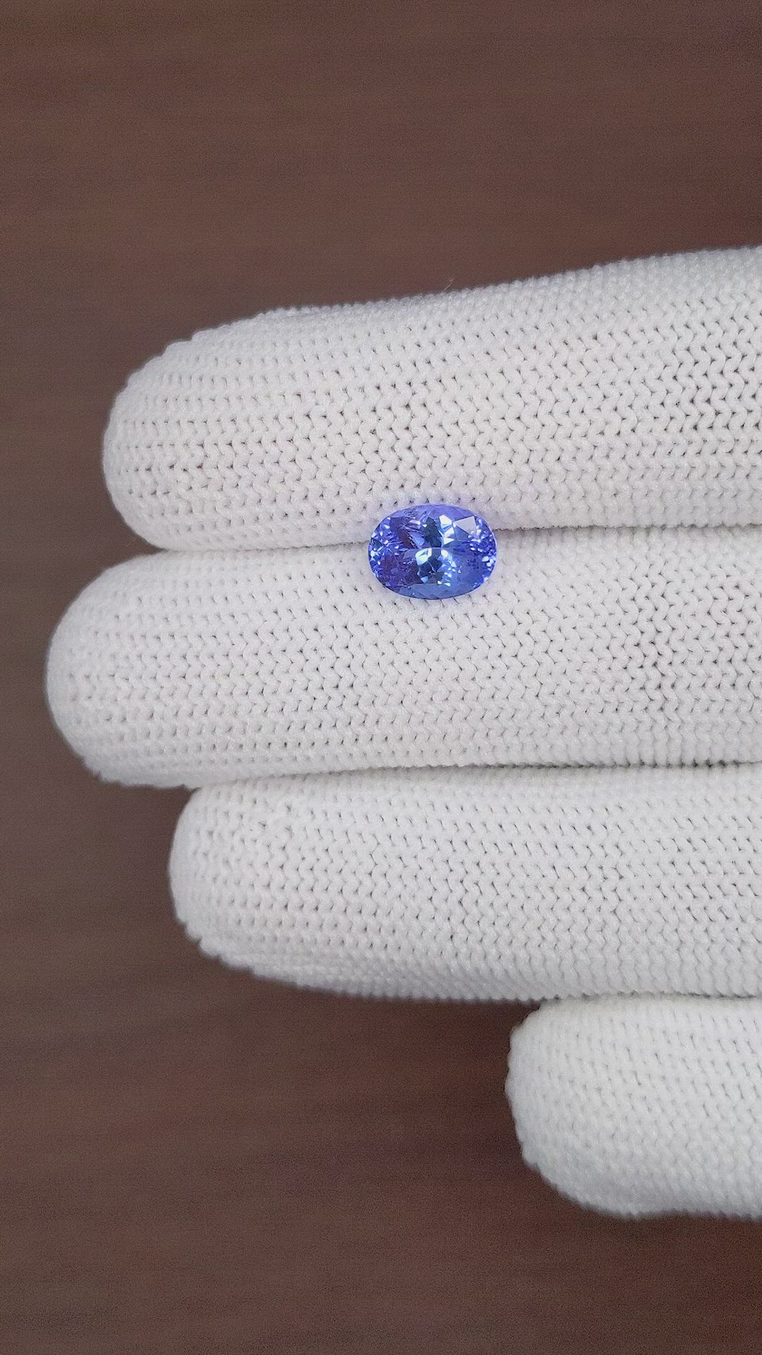 2.16 Ct. Tanzanite from Tanzania Size Video