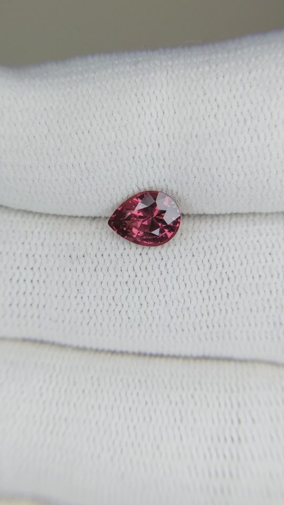 1.15 Ct. Garnet from Ceylon (Sri Lanka) Size Video