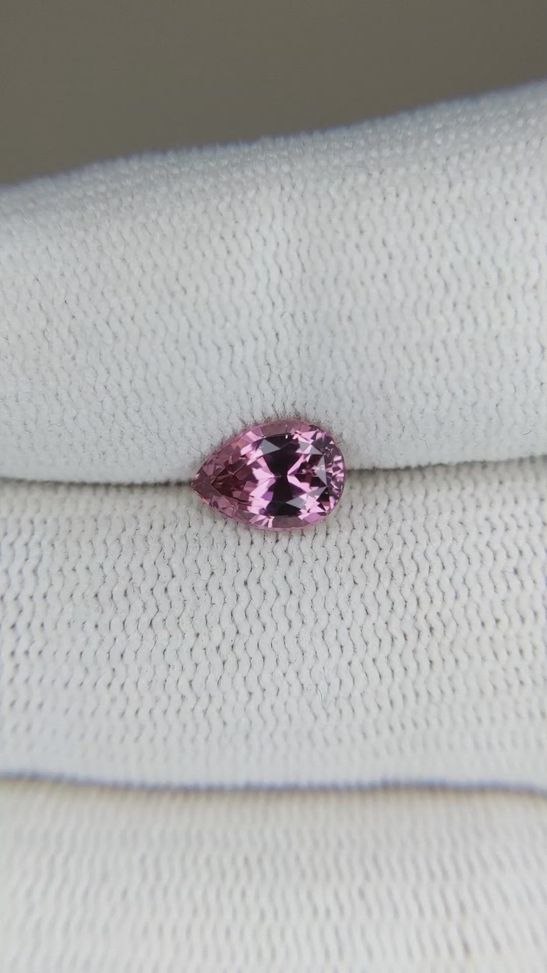 1.20 Ct. Garnet from Ceylon (Sri Lanka) Size Video