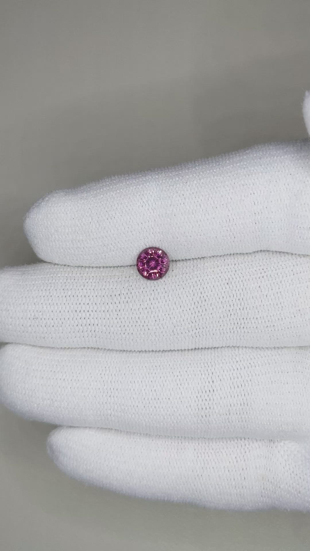1.06 Ct. Garnet from Ceylon (Sri Lanka) Size Video