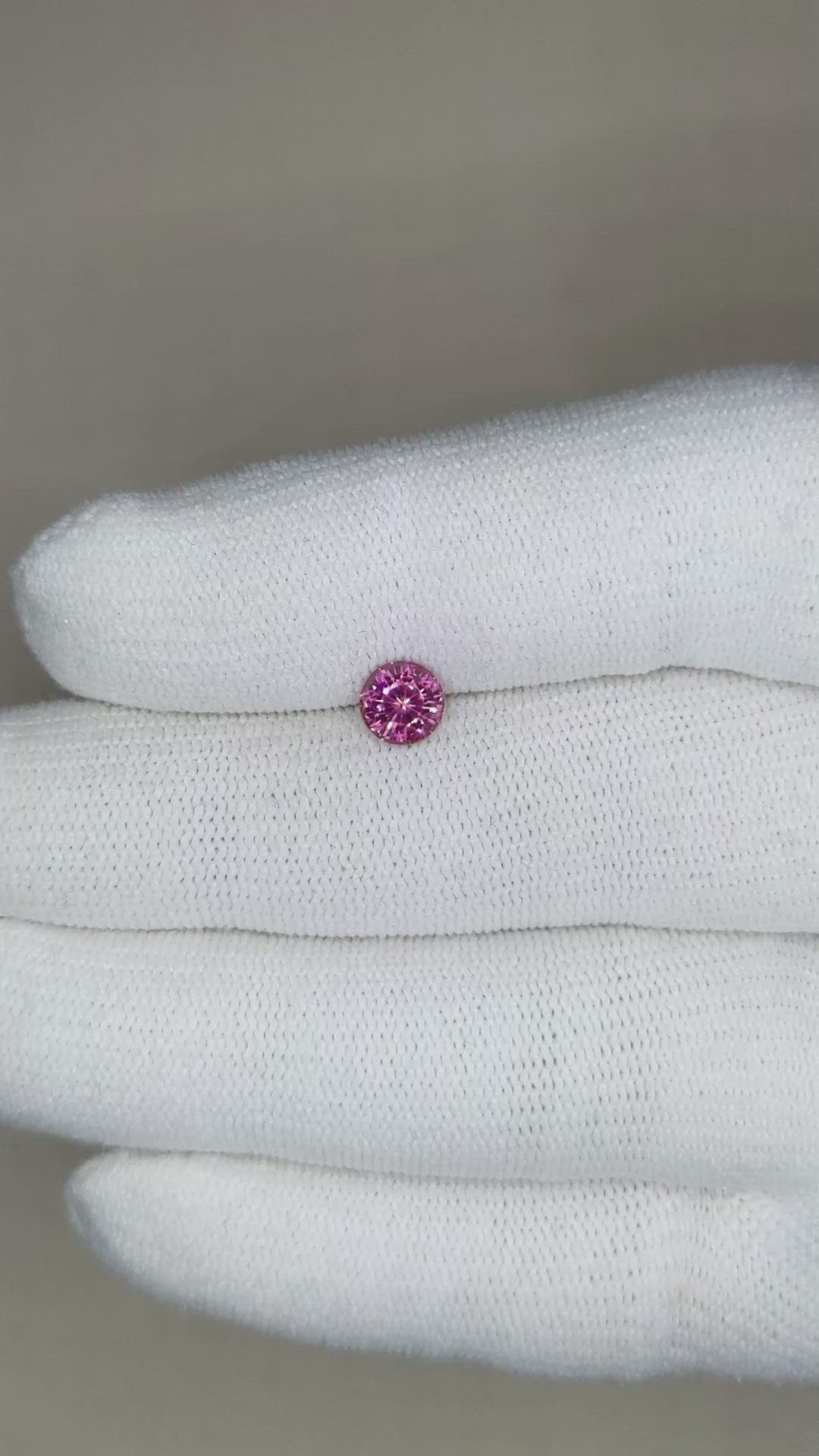 0.86 Ct. Garnet from Ceylon (Sri Lanka) Size Video