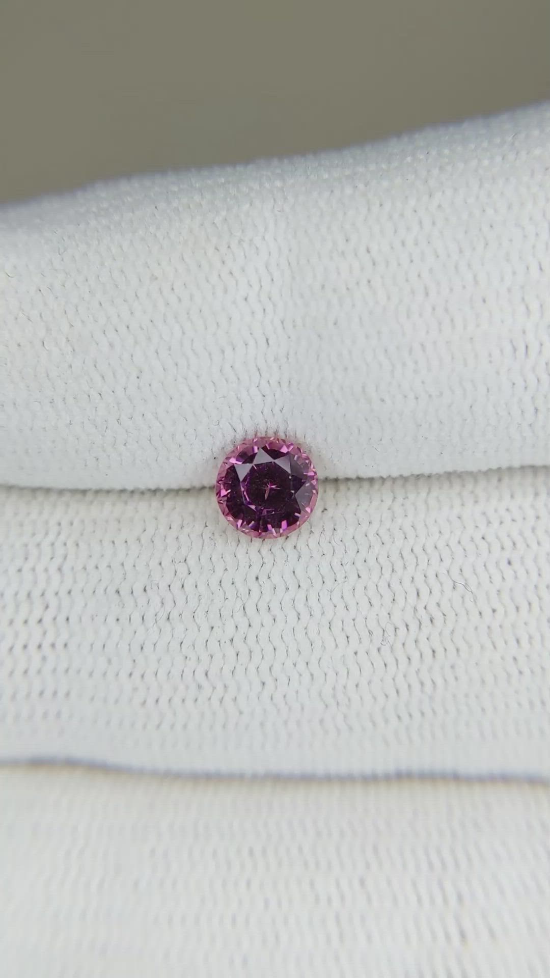 0.86 Ct. Garnet from Ceylon (Sri Lanka) Size Video