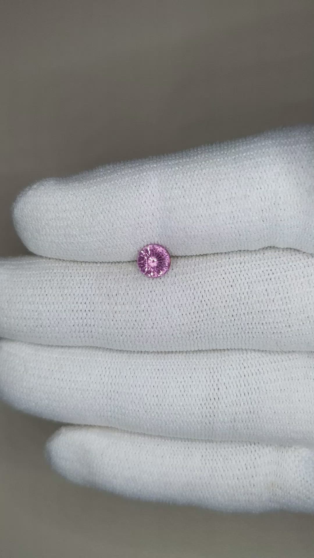 0.70 Ct. Garnet from Ceylon (Sri Lanka) Size Video