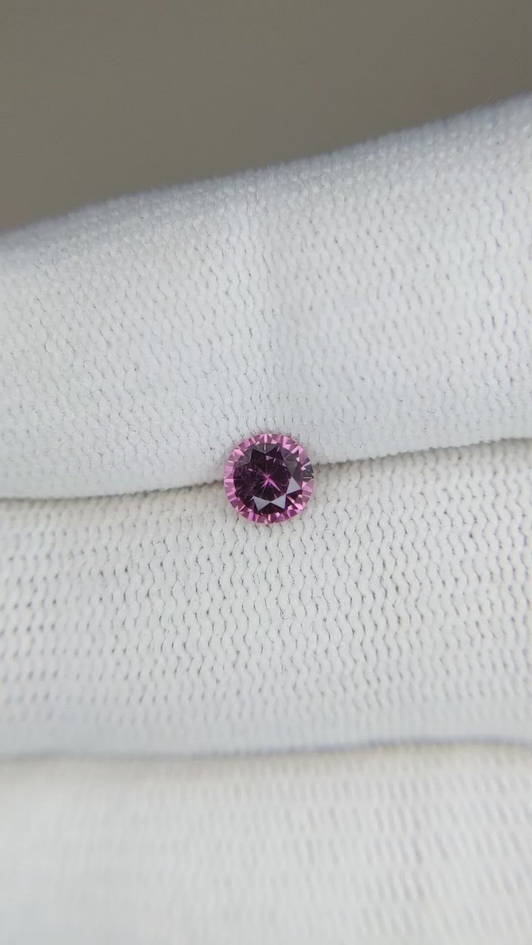 0.59 Ct. Garnet from Ceylon (Sri Lanka) Size Video