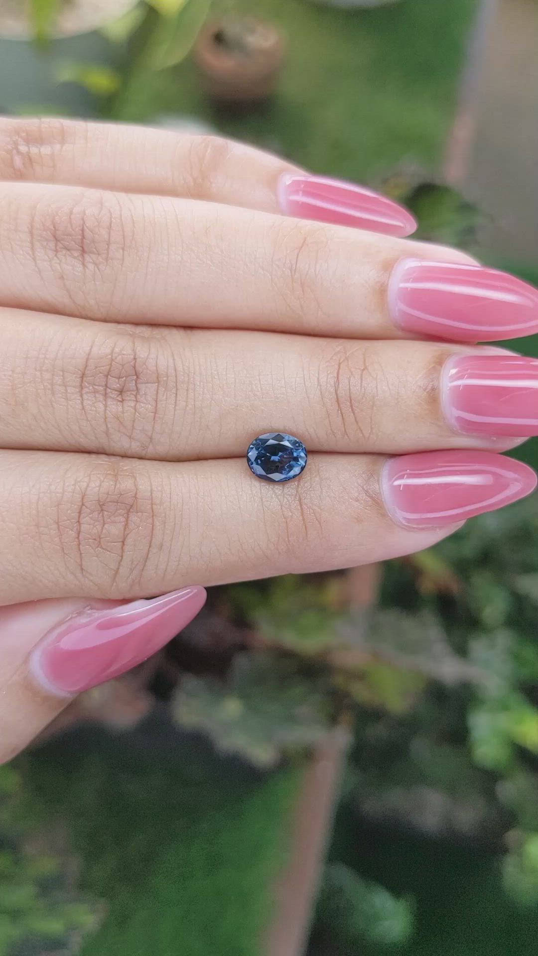1.17 Ct. Spinel from Ceylon (Sri Lanka) Size Video