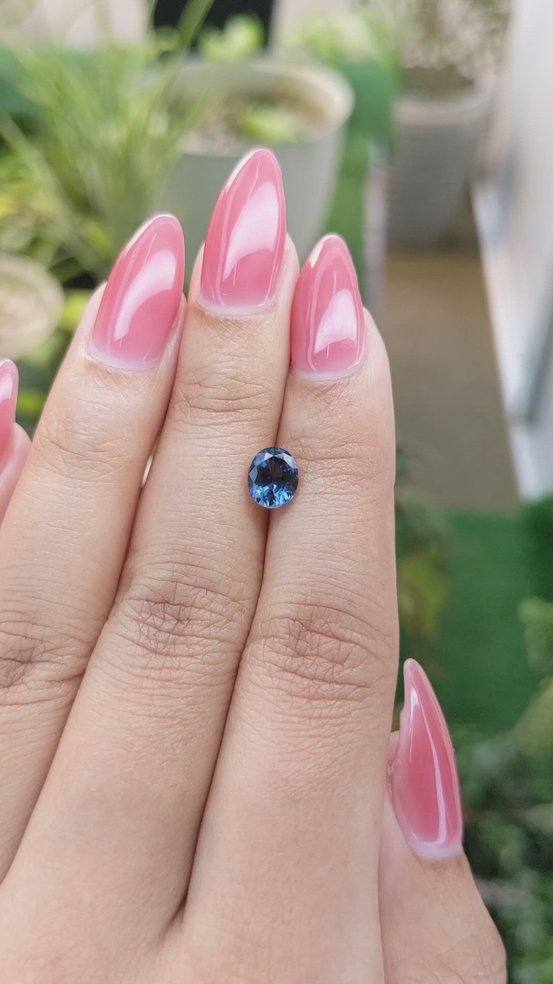 1.17 Ct. Spinel from Ceylon (Sri Lanka) Size Video