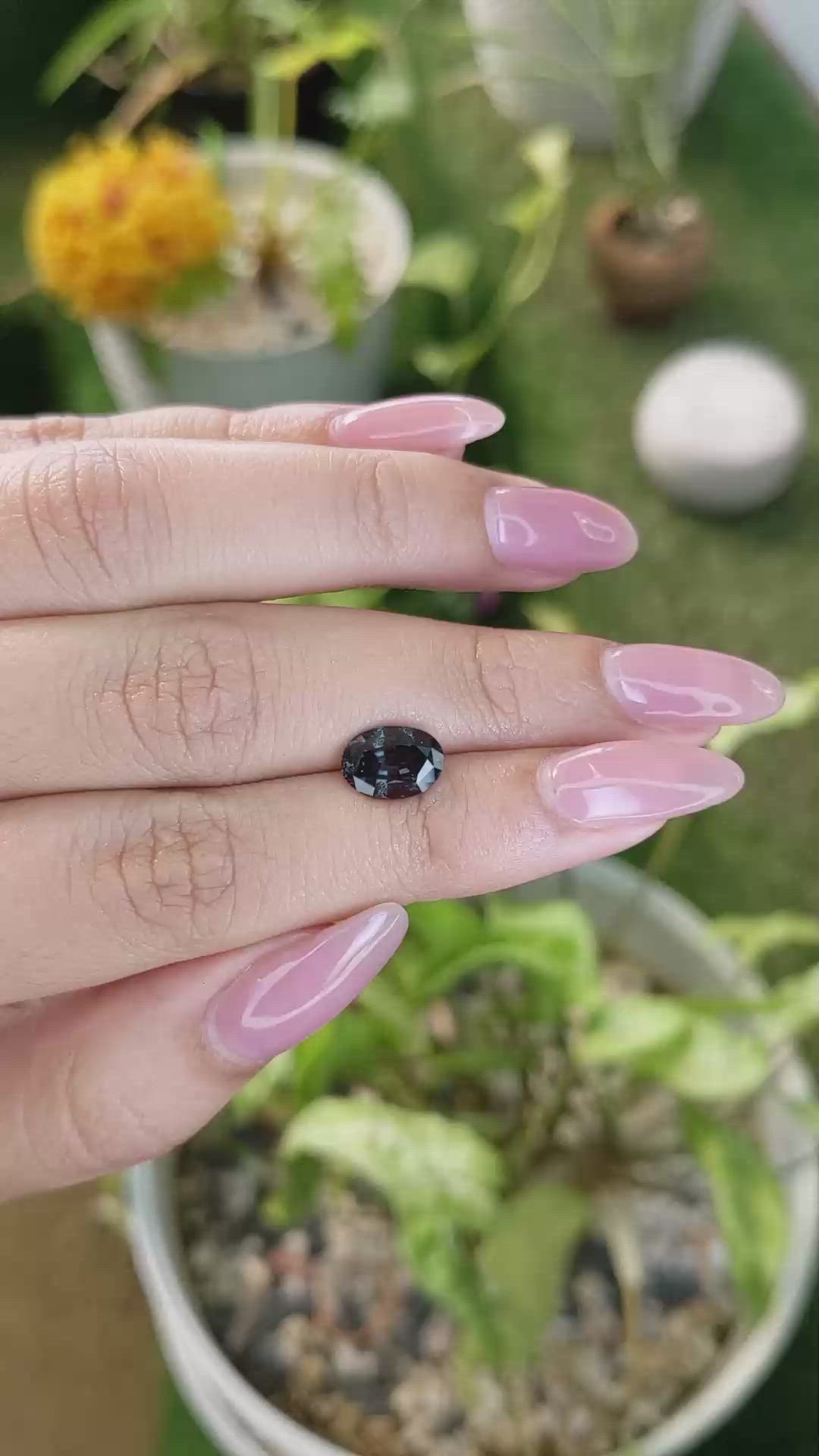 2.23 Ct. Garnet from Ceylon (Sri Lanka) Size Video