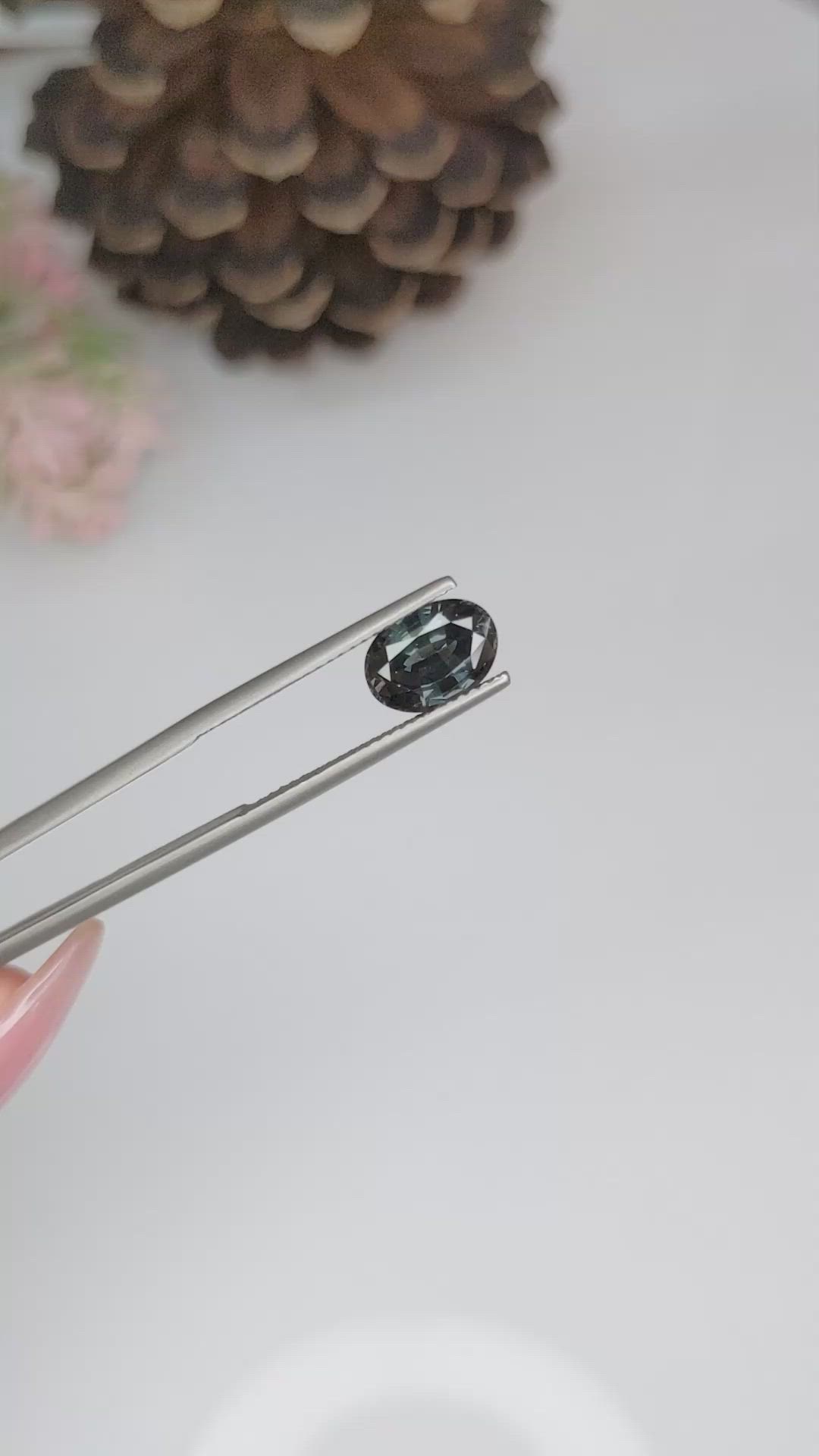 2.23 Ct. Garnet from Ceylon (Sri Lanka) Size Video