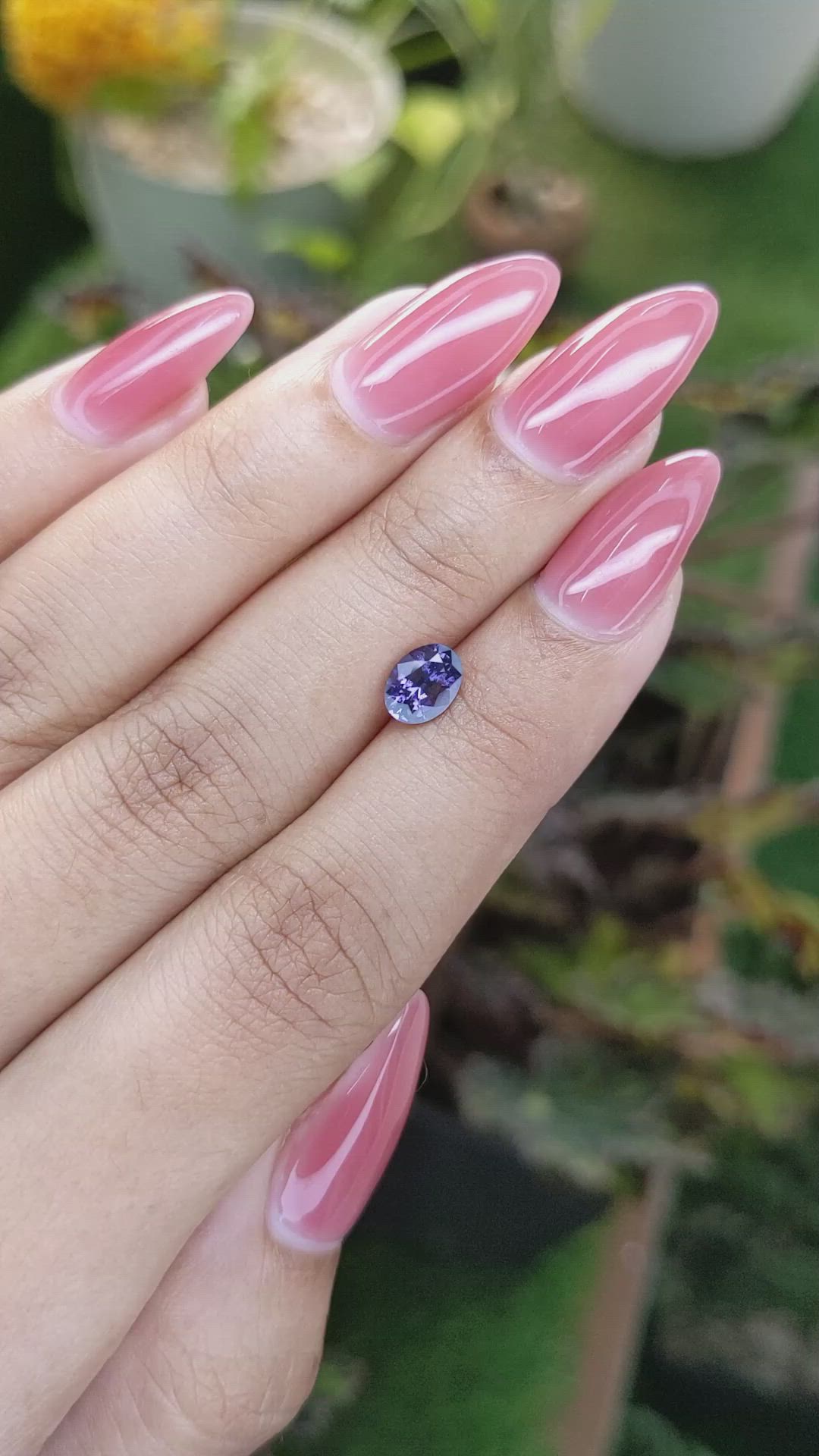 0.95 Ct. Spinel from Ceylon (Sri Lanka) Size Video