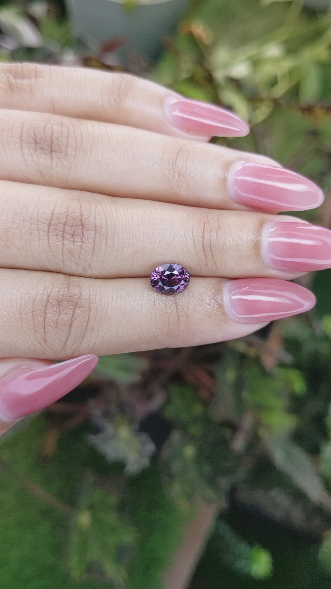 1.41 Ct. Spinel from Ceylon (Sri Lanka) Size Video