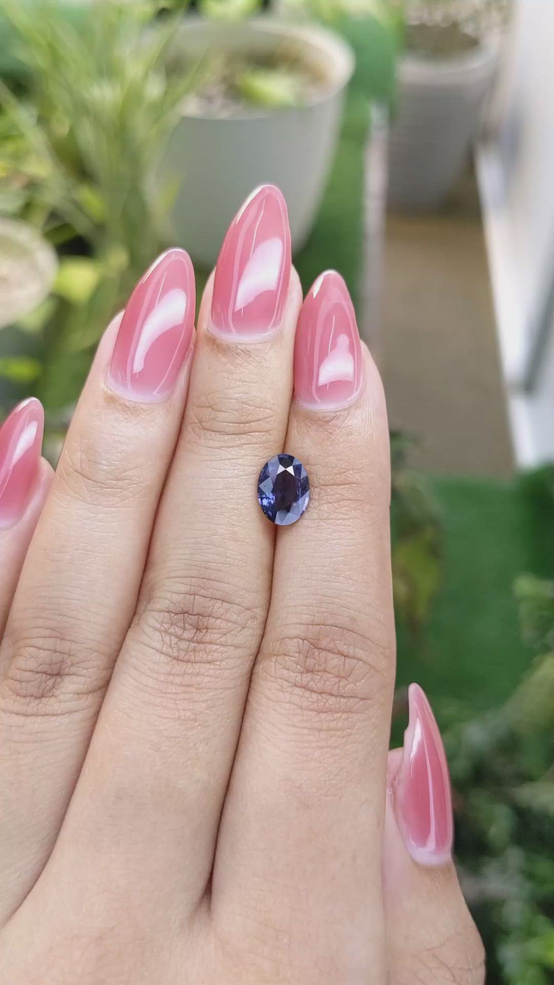 1.50 Ct. Spinel from Ceylon (Sri Lanka) Size Video