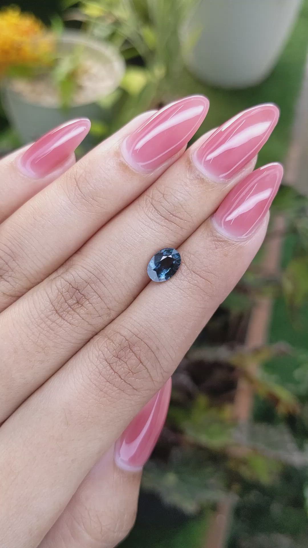 1.19 Ct. Spinel from Ceylon (Sri Lanka) Size Video