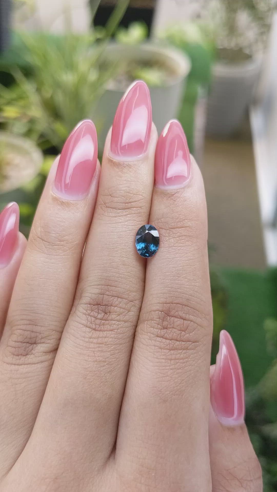 1.19 Ct. Spinel from Ceylon (Sri Lanka) Size Video