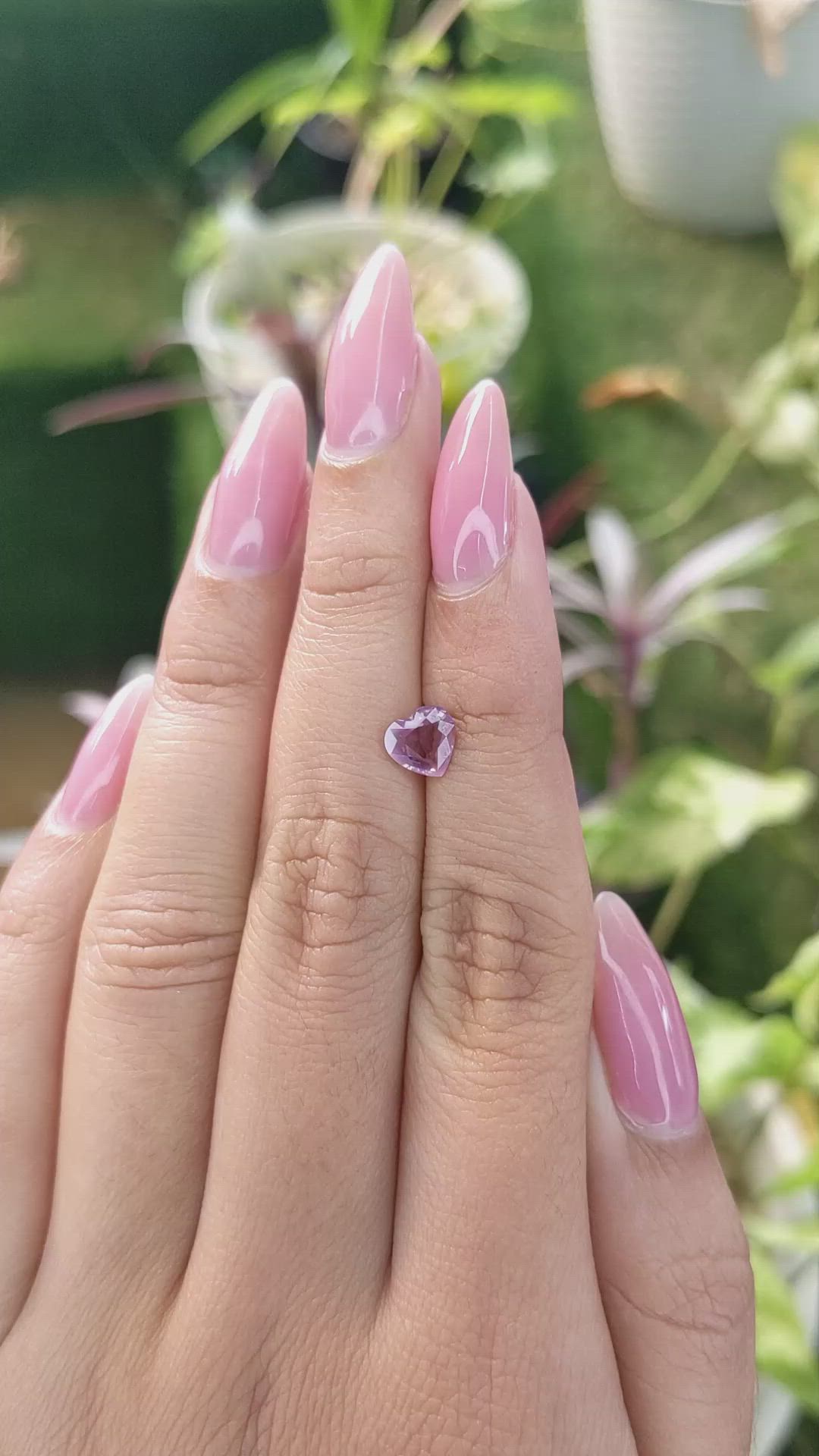 0.80 Ct. Spinel from Ceylon (Sri Lanka) Size Video