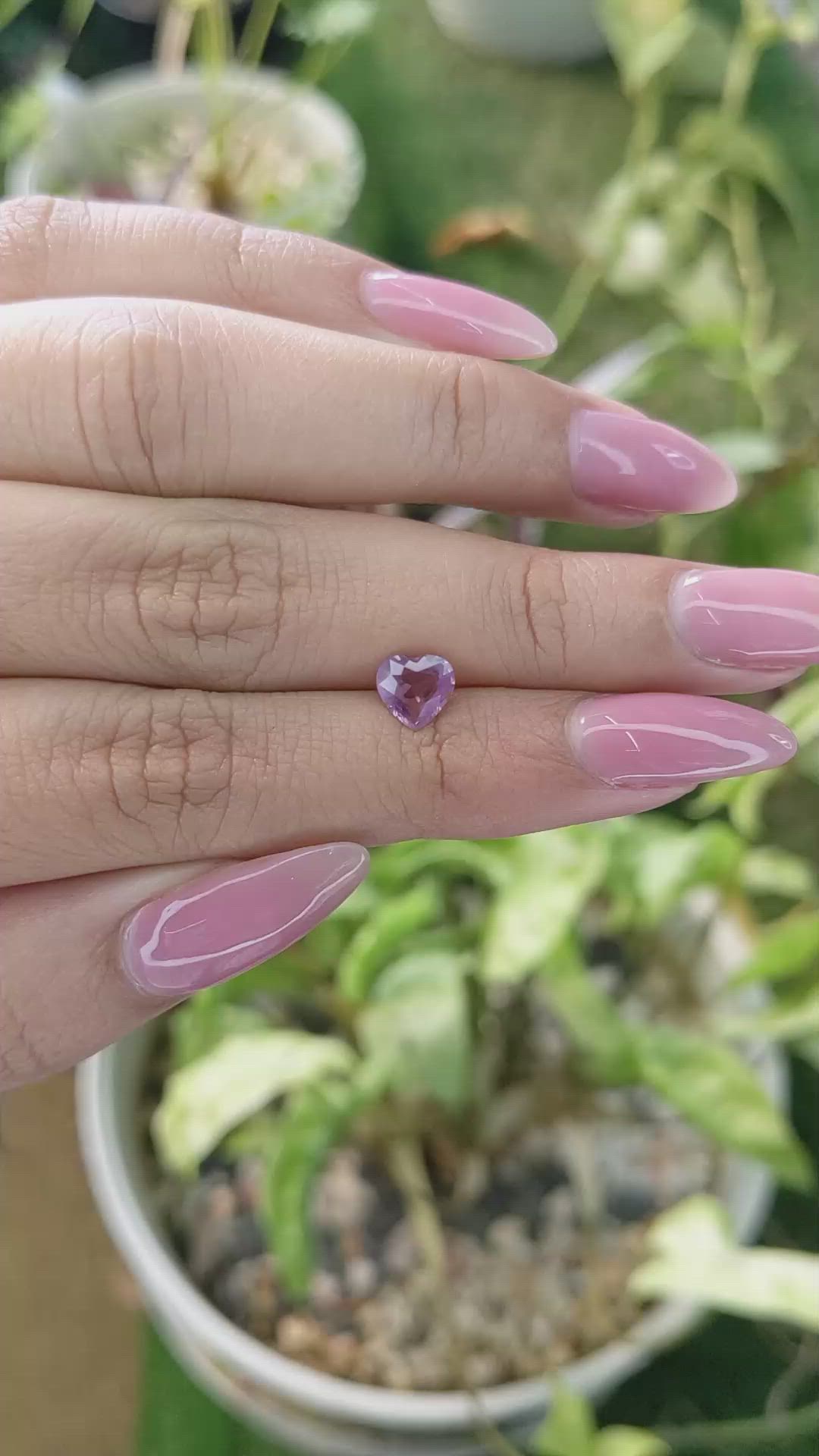 0.80 Ct. Spinel from Ceylon (Sri Lanka) Size Video