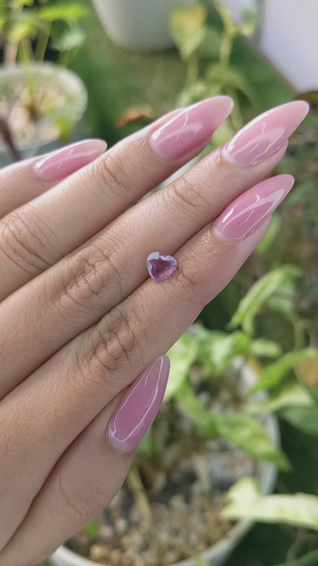 0.80 Ct. Spinel from Ceylon (Sri Lanka) Size Video