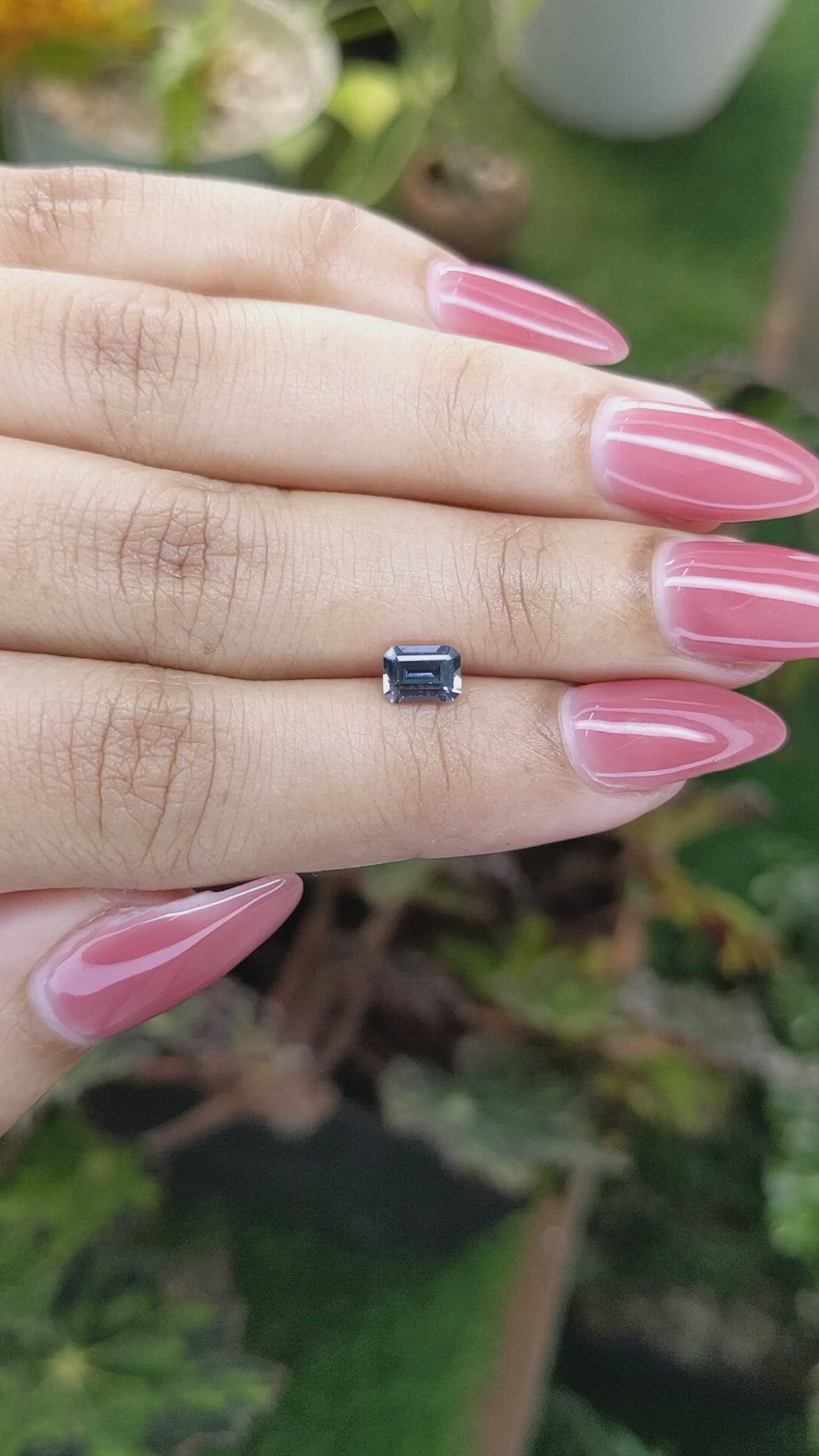 0.67 Ct. Spinel from Ceylon (Sri Lanka) Size Video