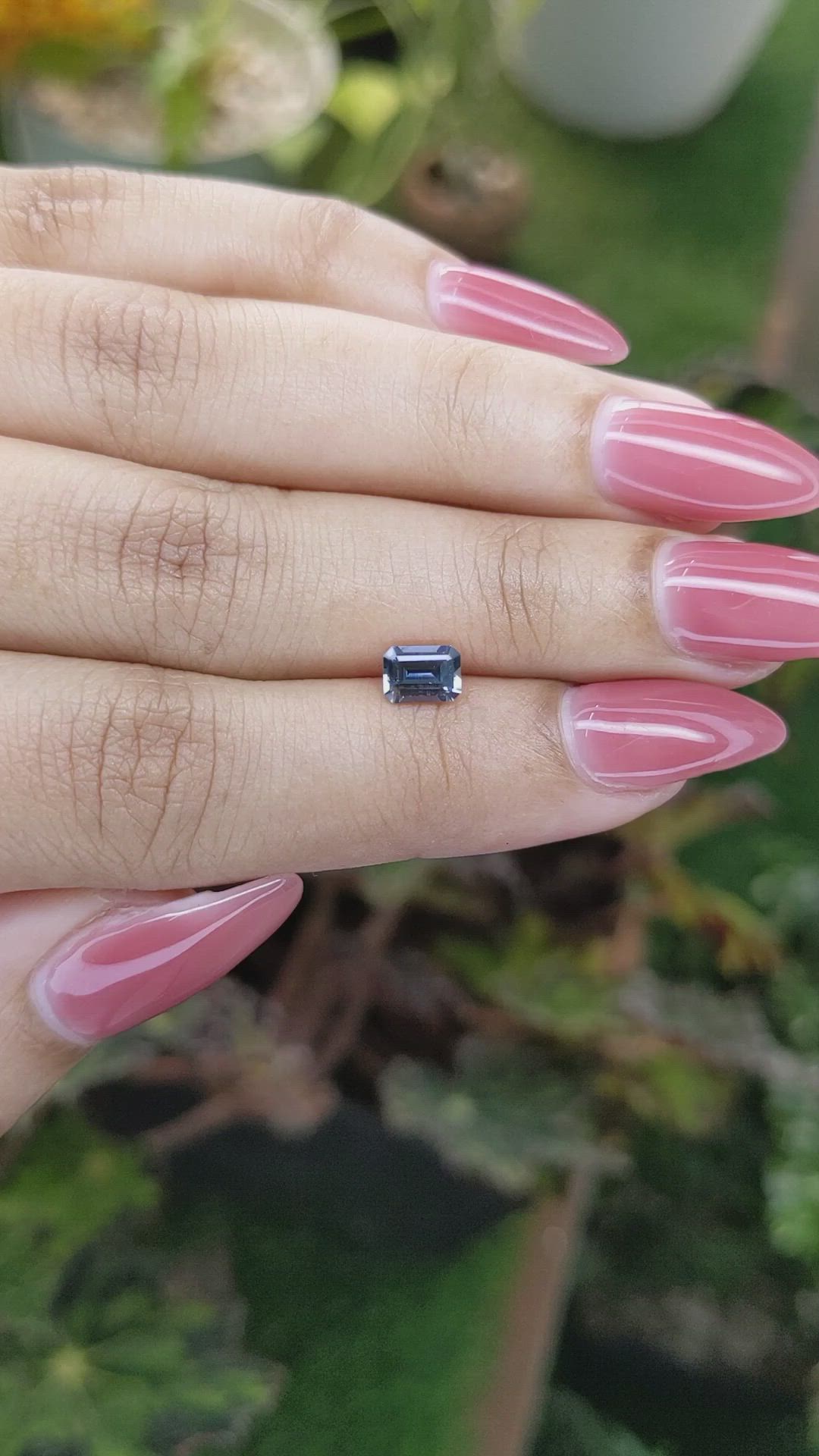 0.67 Ct. Spinel from Ceylon (Sri Lanka) Size Video