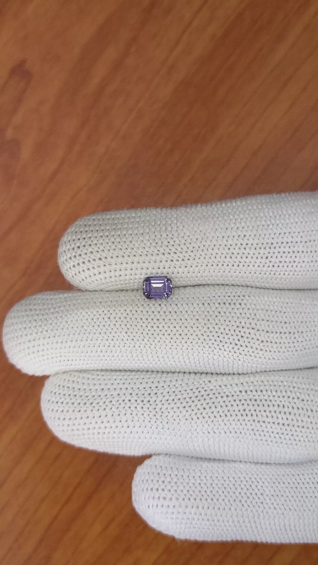 0.56 Ct. Spinel from Ceylon (Sri Lanka) Size Video