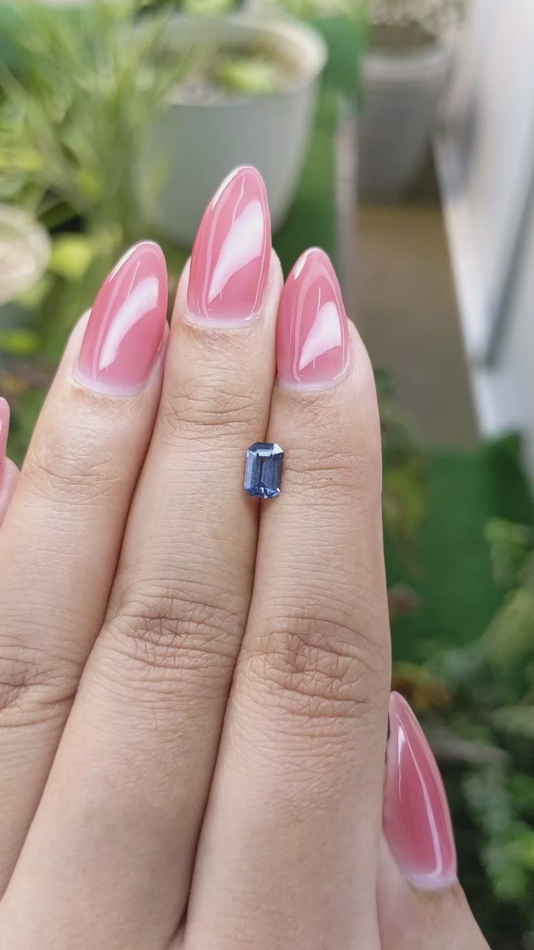 0.65 Ct. Spinel from Ceylon (Sri Lanka) Size Video