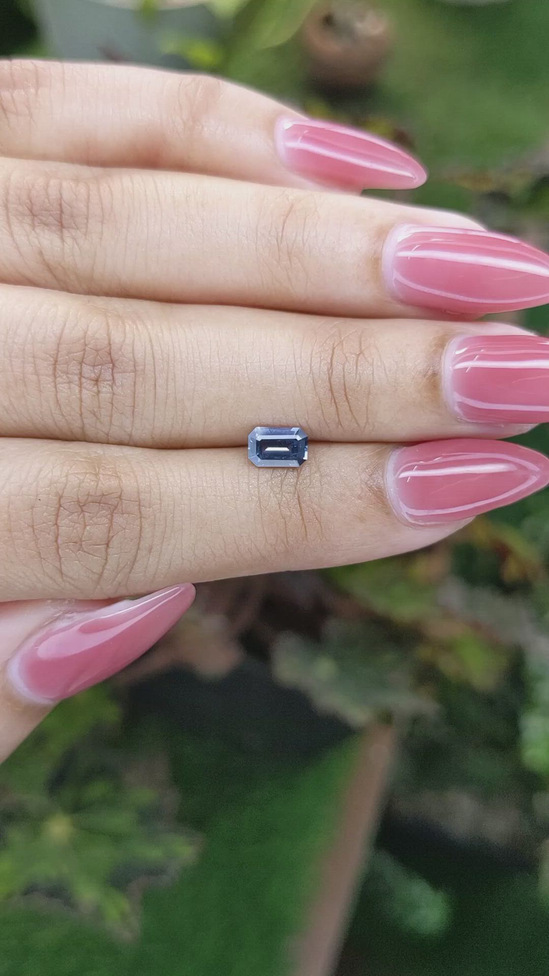 0.65 Ct. Spinel from Ceylon (Sri Lanka) Size Video