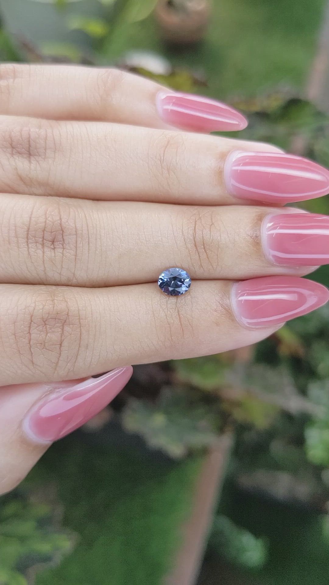 0.62 Ct. Spinel from Ceylon (Sri Lanka) Size Video