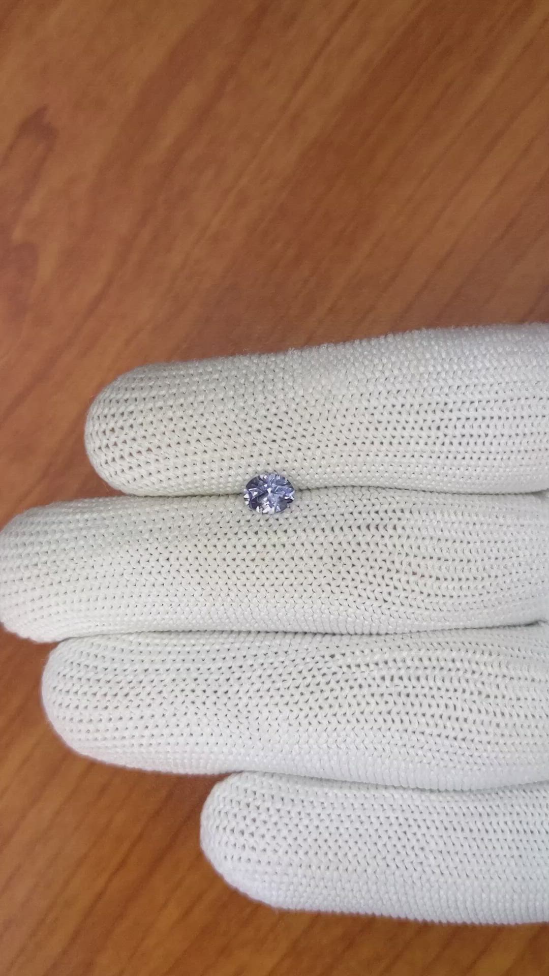 0.55 Ct. Spinel from Ceylon (Sri Lanka) Size Video