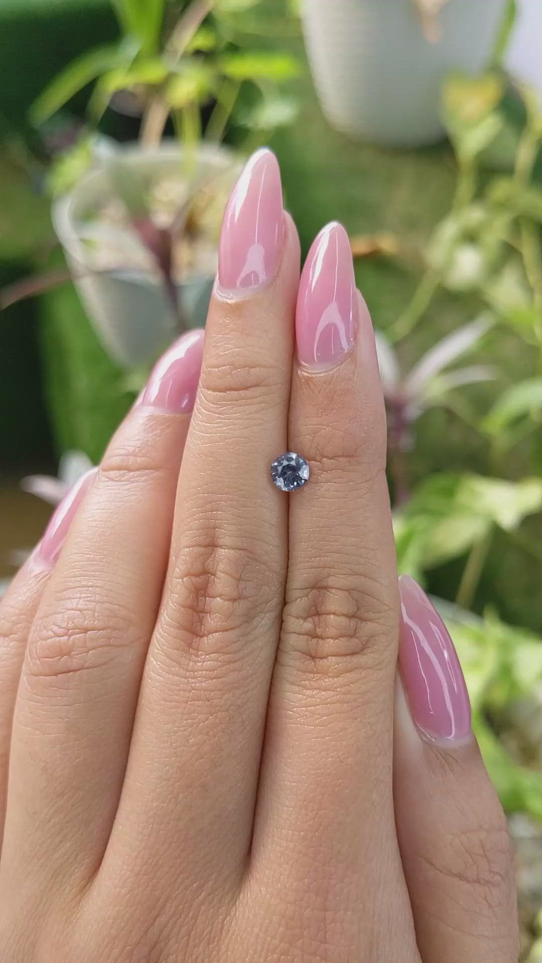 0.64 Ct. Spinel from Ceylon (Sri Lanka) Size Video