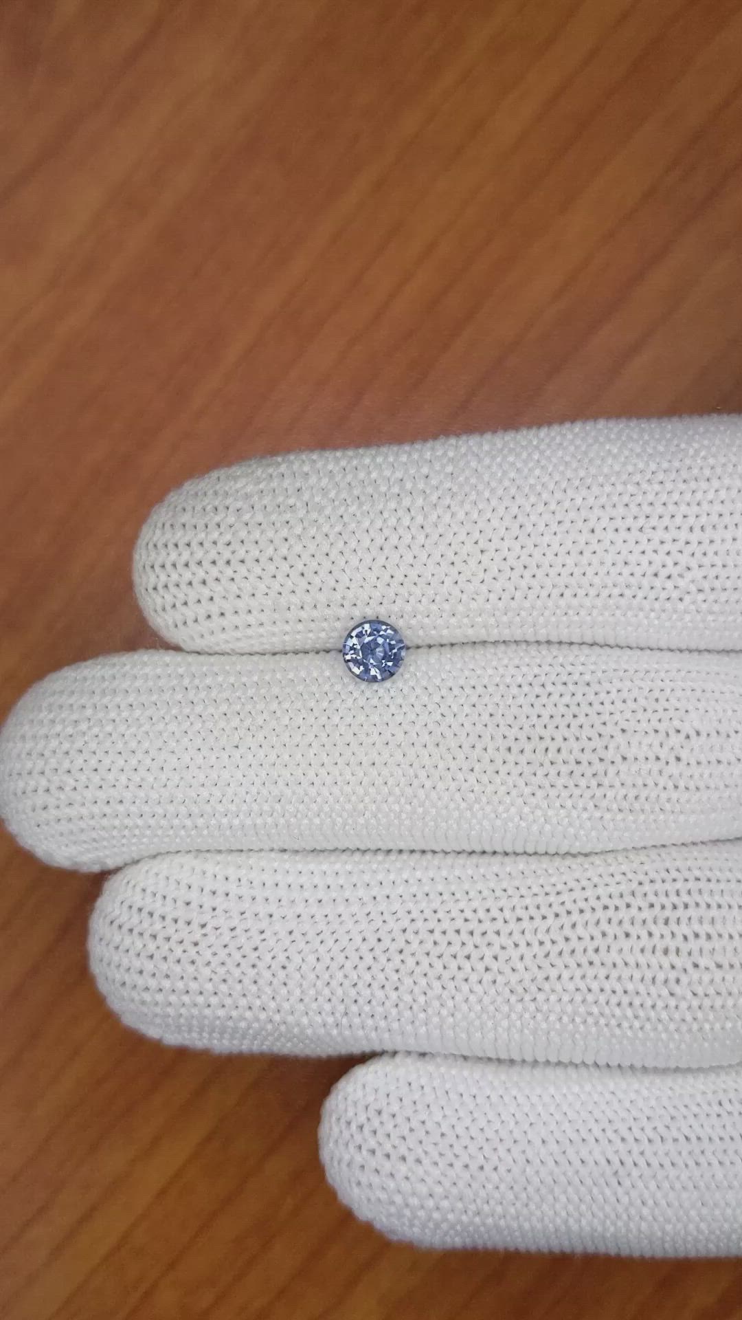 0.64 Ct. Spinel from Ceylon (Sri Lanka) Size Video