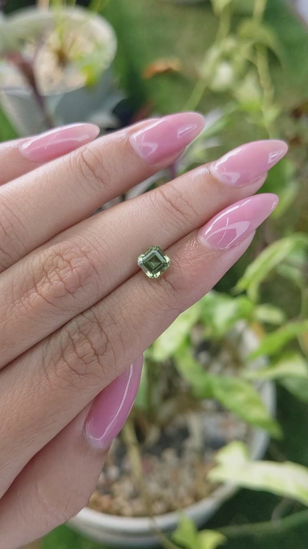 1.04 Ct. Tourmaline from Ceylon (Sri Lanka) Size Video