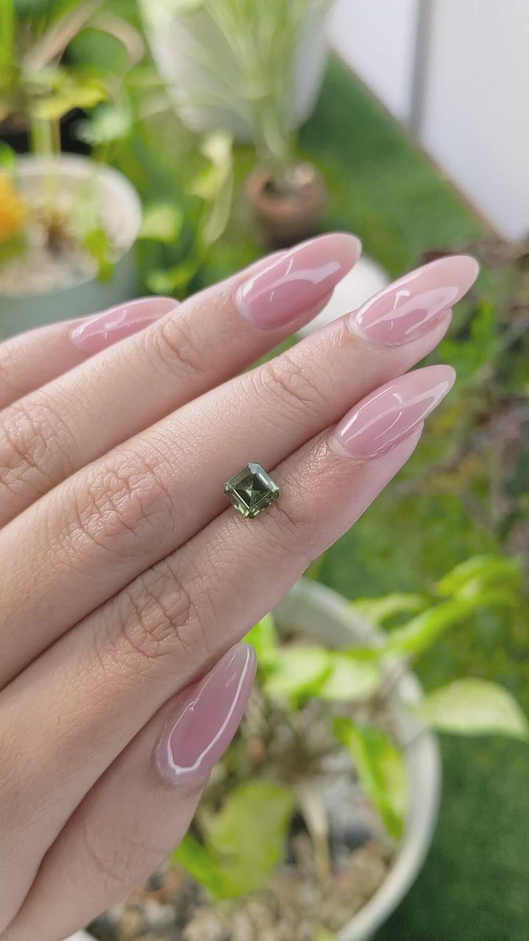 1.21 Ct. Tourmaline from Ceylon (Sri Lanka) Size Video