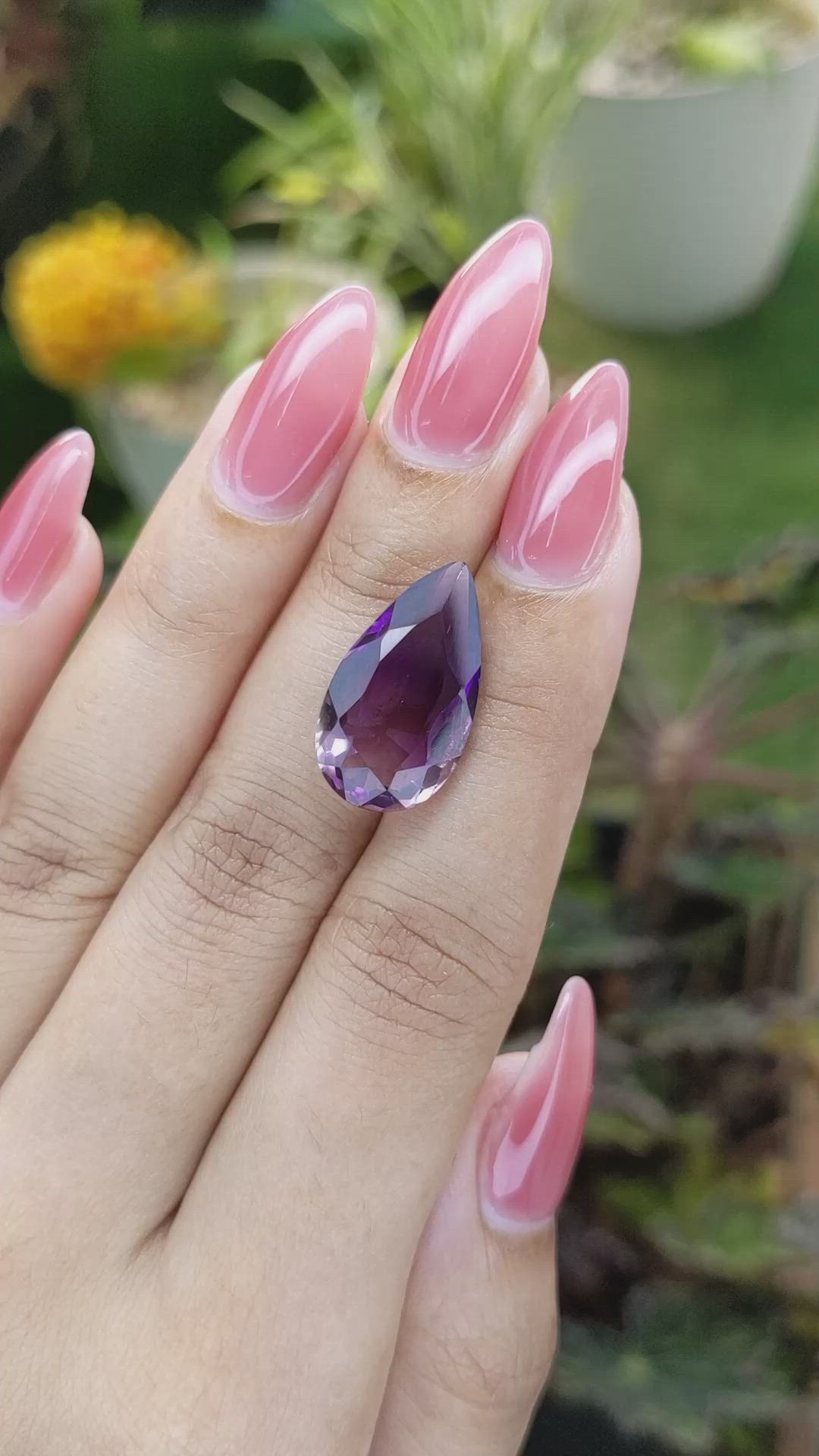 9.34 Ct. Ametrine from Madagascar Size Video