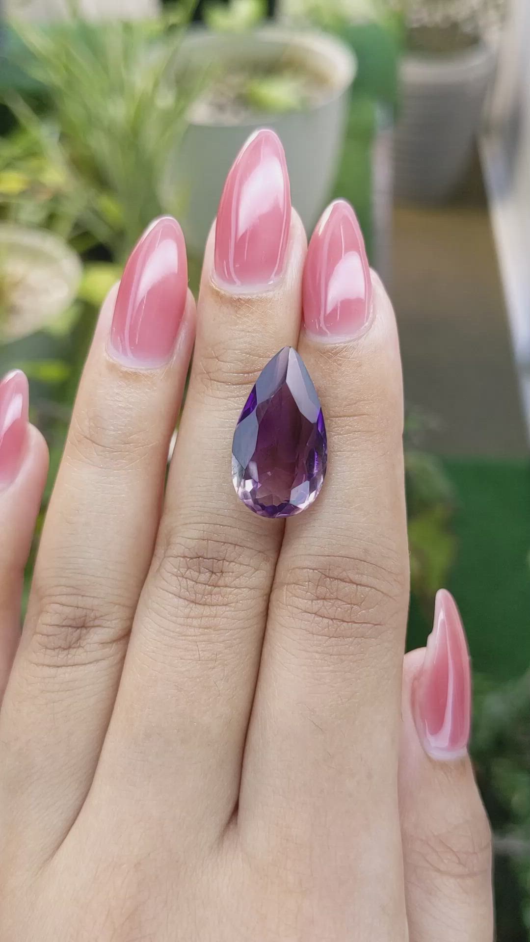9.34 Ct. Ametrine from Madagascar Size Video