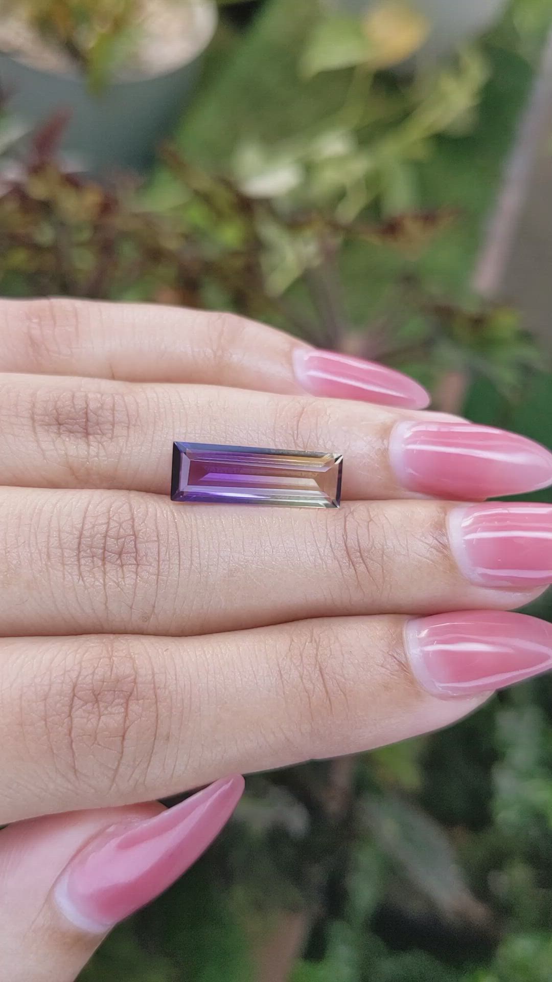 3.90 Ct. Ametrine from Madagascar Size Video