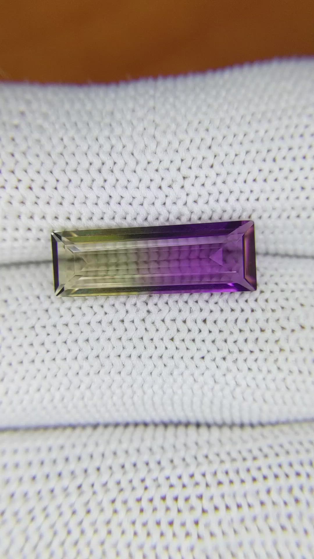 3.90 Ct. Ametrine from Madagascar Size Video
