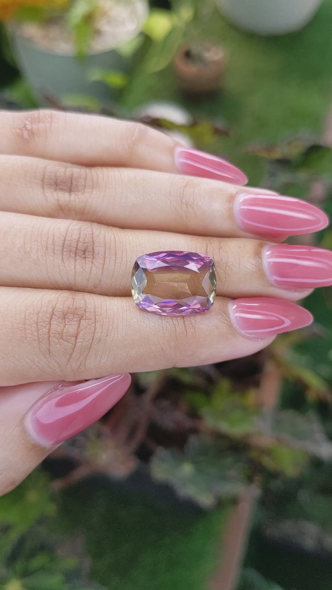 9.04 Ct. Ametrine from Madagascar Size Video
