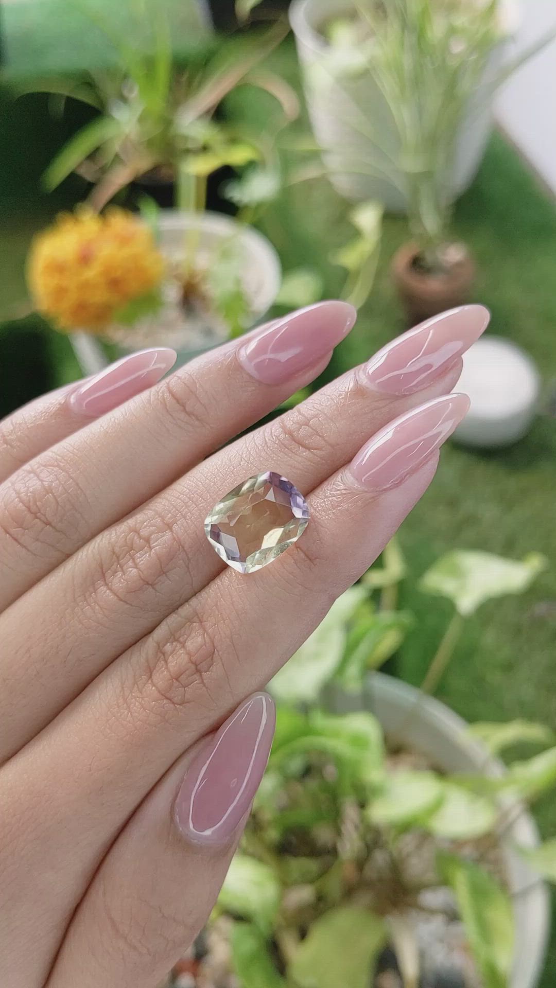 4.98 Ct. Ametrine from Madagascar Size Video