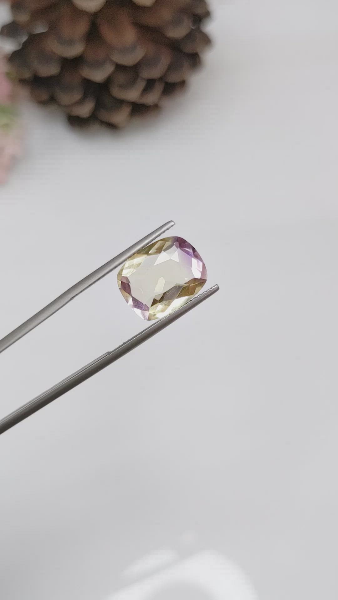 4.98 Ct. Ametrine from Madagascar Size Video