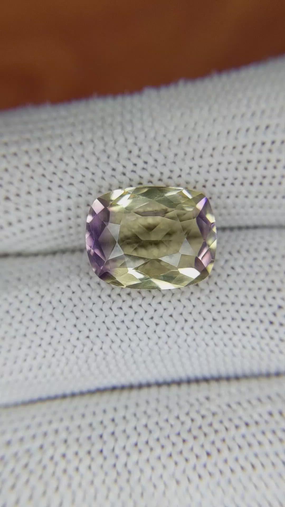 4.98 Ct. Ametrine from Madagascar Size Video
