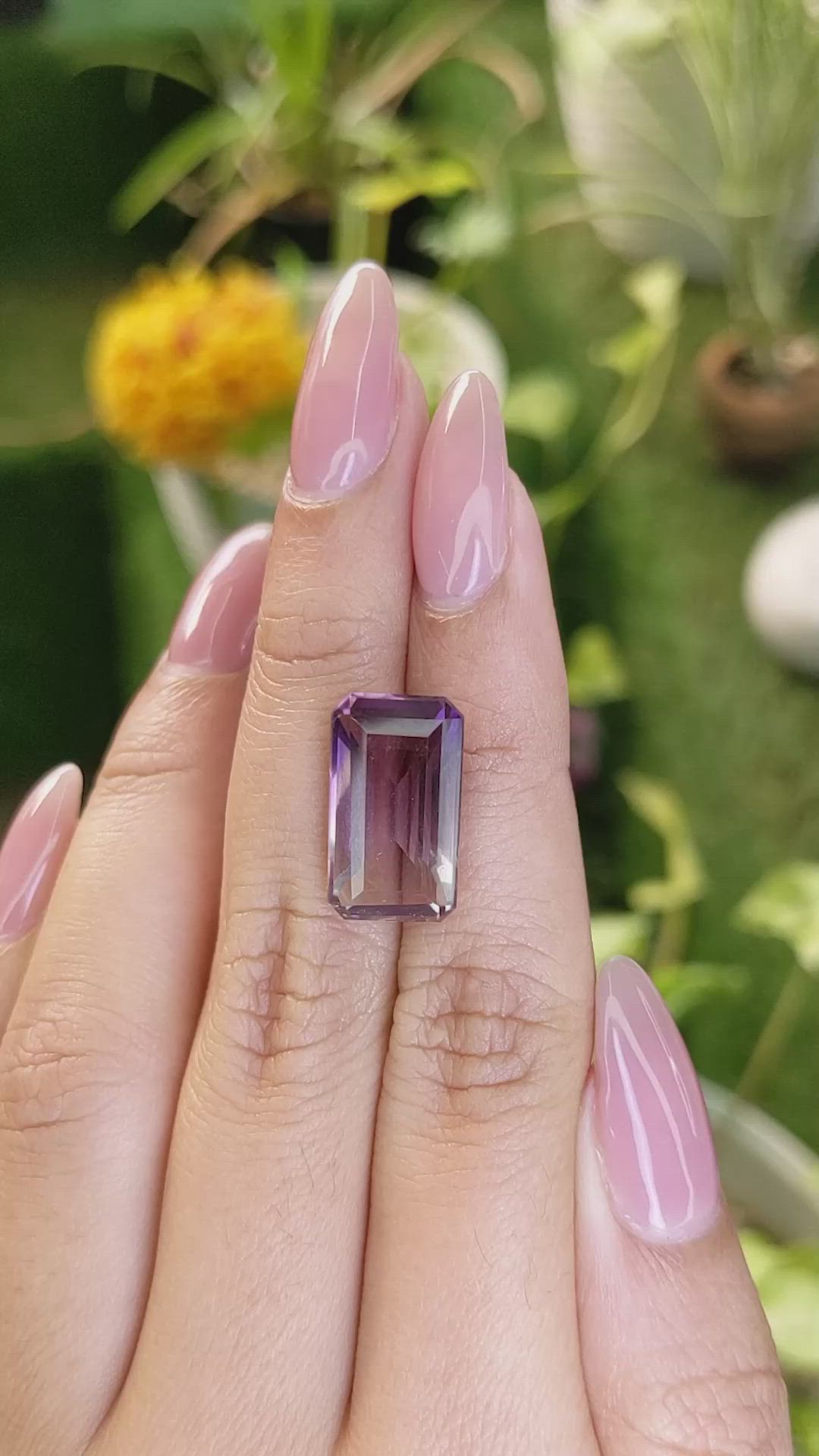 9.20 Ct. Ametrine from Madagascar Size Video