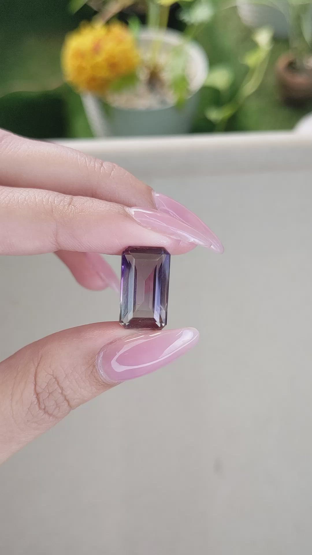 9.20 Ct. Ametrine from Madagascar Size Video