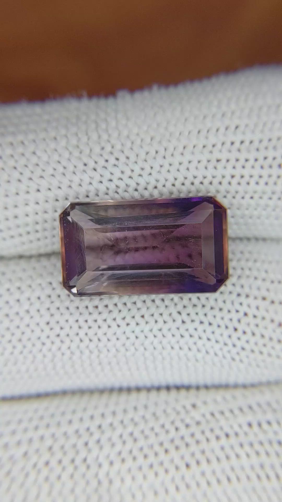 9.20 Ct. Ametrine from Madagascar Size Video