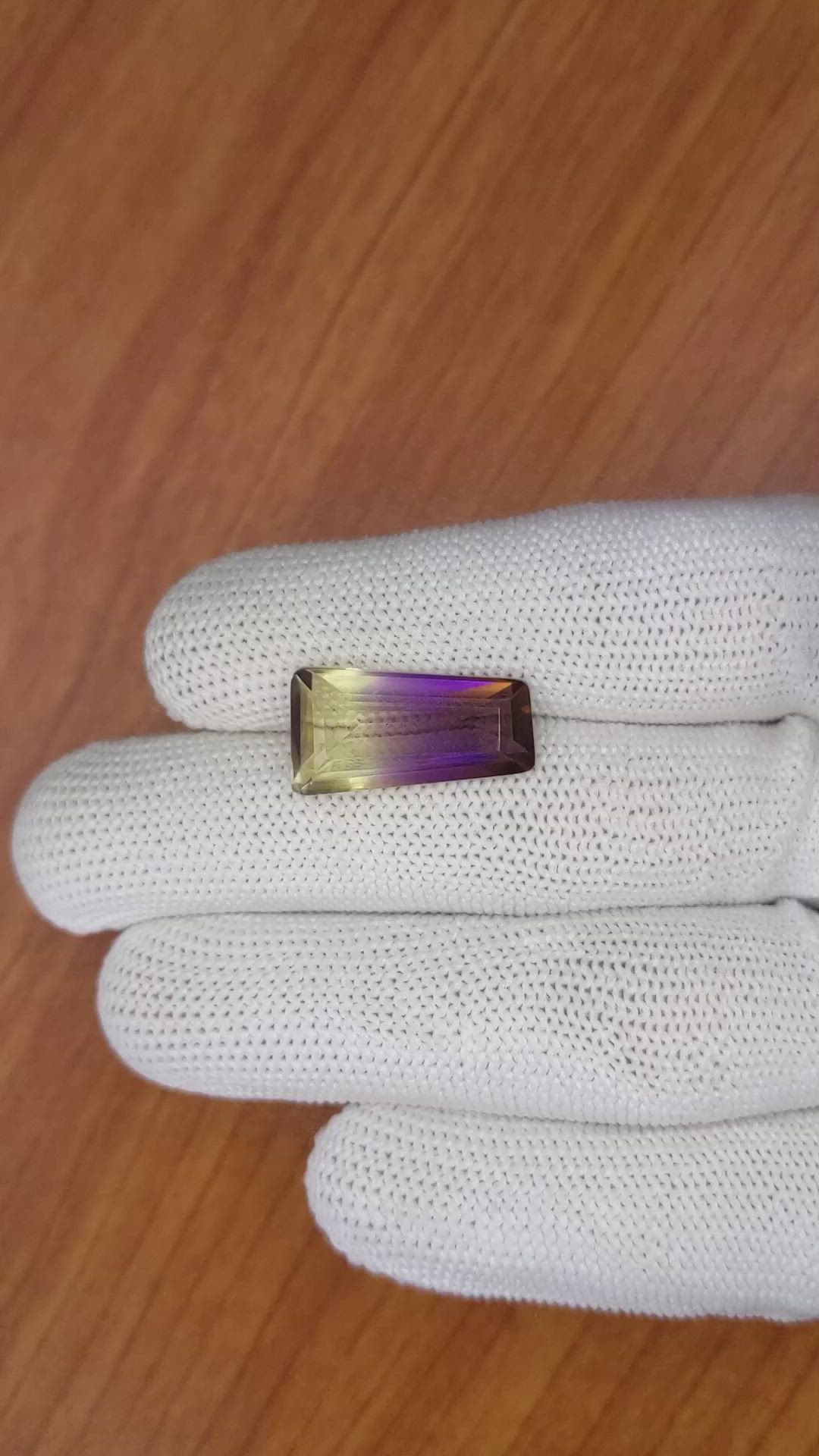 10.05 Ct. Ametrine from Madagascar Size Video