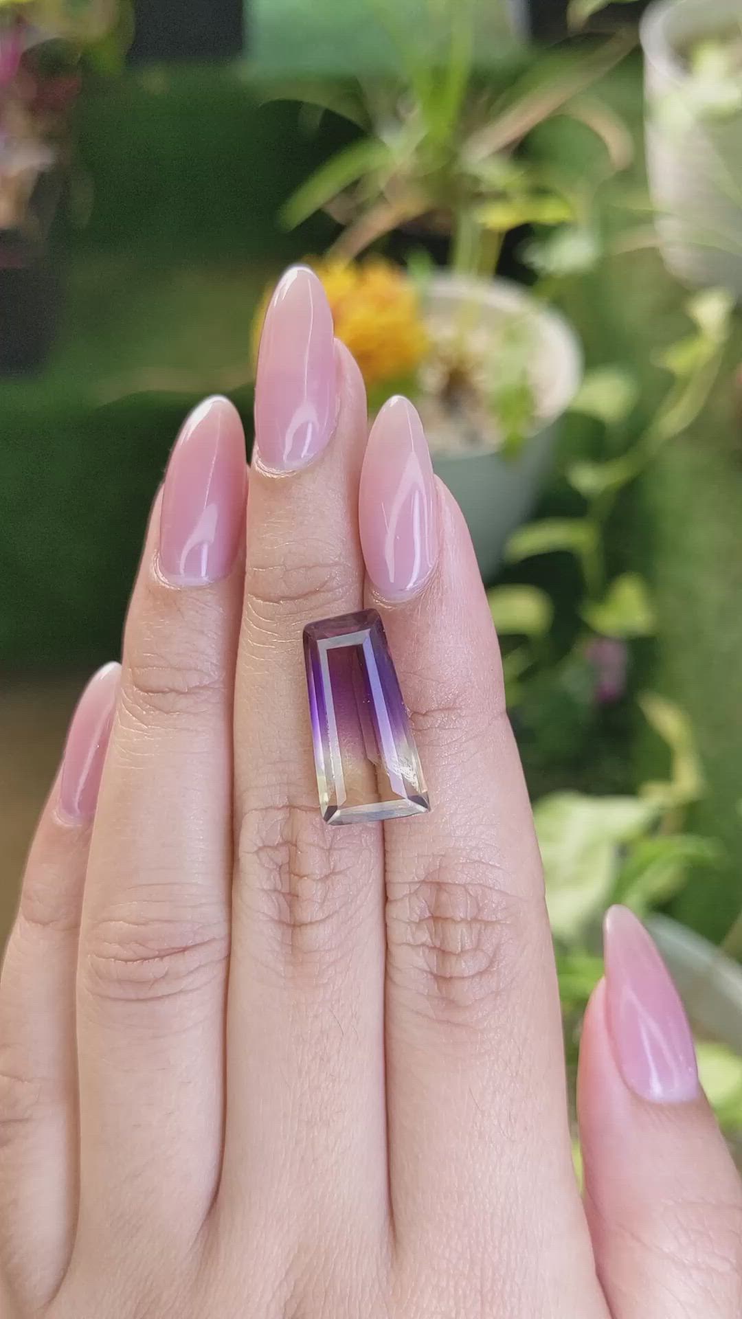 10.05 Ct. Ametrine from Madagascar Size Video