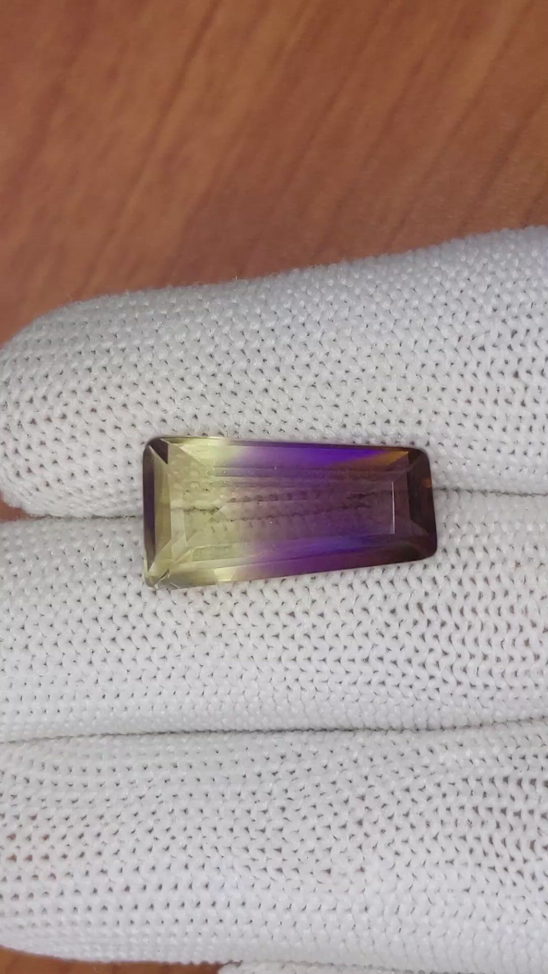 10.05 Ct. Ametrine from Madagascar Size Video