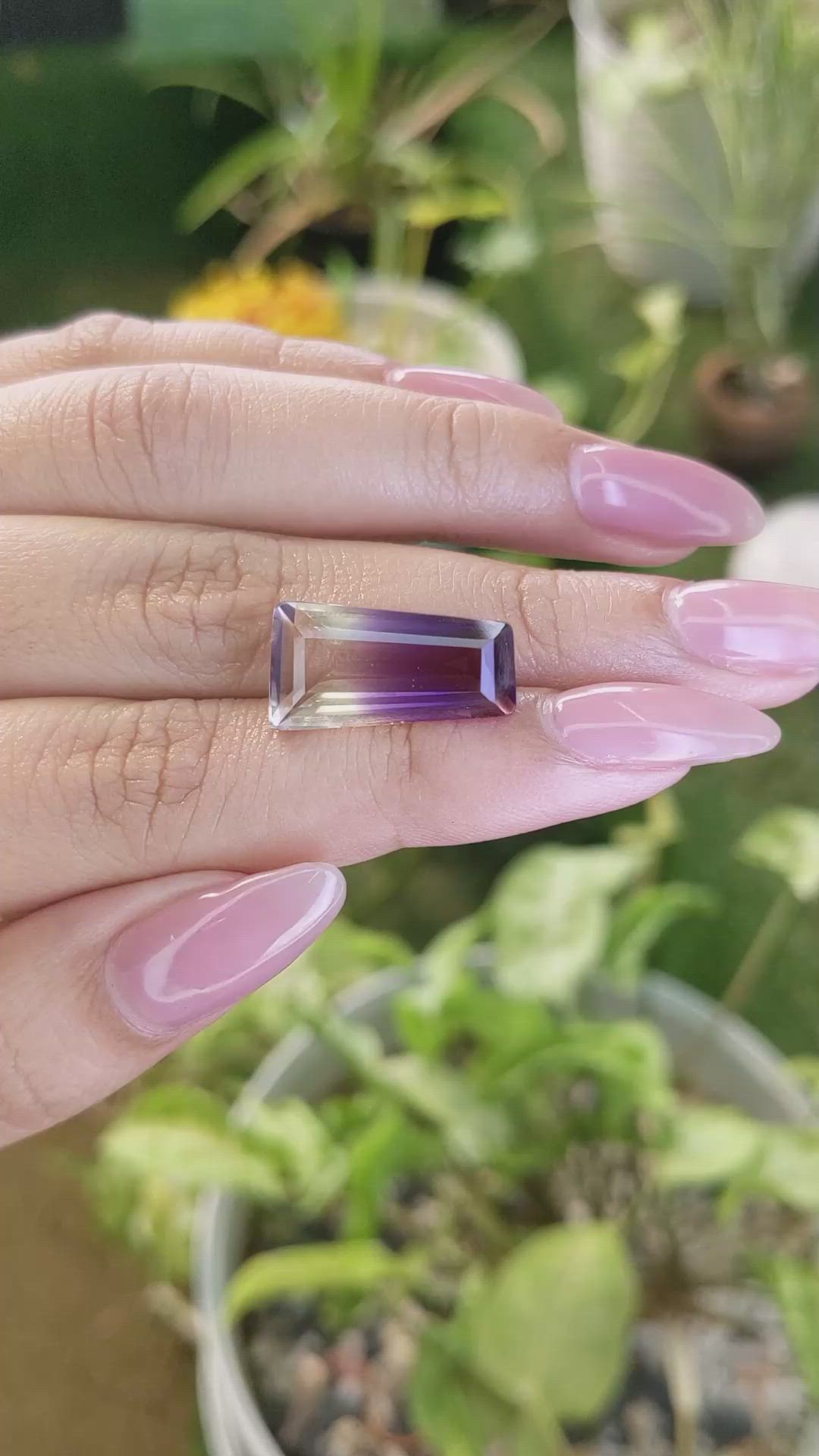 10.05 Ct. Ametrine from Madagascar Size Video